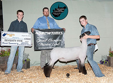 Grand Overall & Champion Heavyweight WV Youth Livestock Expo Grand Overall & Champion Heavyweight WV Youth Livestock Expo