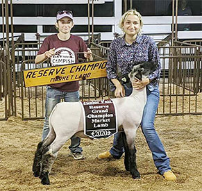 Reserve Champion Jefferson County Fair, OH Reserve Champion Jefferson County Fair, OH