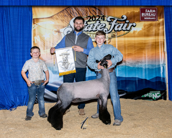 Third Overall & Champion Natural Ewe North Carolina State Fair Third Overall & Champion Natural Ewe North Carolina State Fair