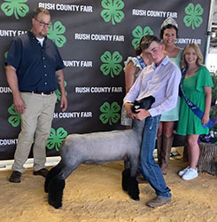 Reserve Champion Market Lamb Rush Co. Open Show Reserve Champion Market Lamb Rush Co. Open Show