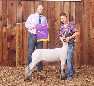 Champion Market Lamb Huntingdon Co Fair, PA Champion Market Lamb Huntingdon Co Fair, PA