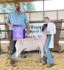 Champion Market Lamb Wayne Regional Ag Fair (NC) Reserve Champion Market Lamb Sampson Showdown Champion Market Lamb Wayne Regional Ag Fair (NC) Reserve Champion Market Lamb Sampson Showdown
