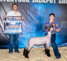 Fifth Overall & Champion Lightweight 1st State Livestock Jackpot Show Fifth Overall & Champion Lightweight 1st State Livestock Jackpot Show