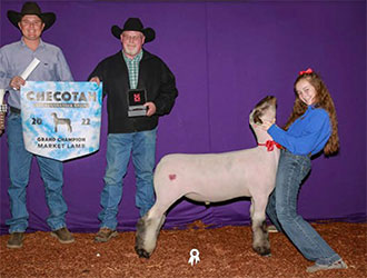 Grand Overall & Champion Shropshire Checotah FFA & 4-H Show Grand Overall & Champion Shropshire Checotah FFA & 4-H Show