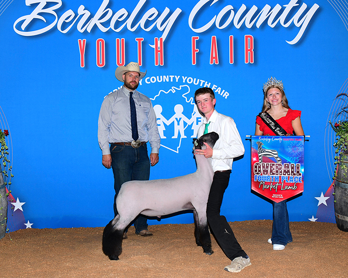 Fourth Overall Market Lamb, Berkeley County Youth Fair (WV) Fourth Overall Market Lamb, Berkeley County Youth Fair (WV)