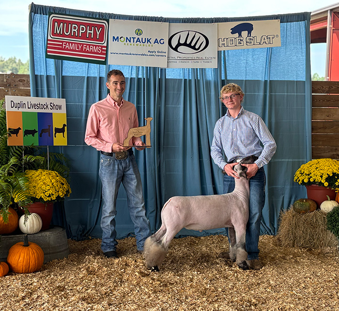 Champion Market Lamb Duplin Livestock Show Champion Market Lamb<br />
Duplin Livestock Show